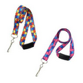 5/8" Dye Sublimated Autism Awareness Lanyards